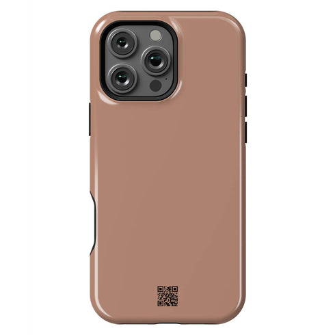 Custom Special Message QR Code iPhone Case